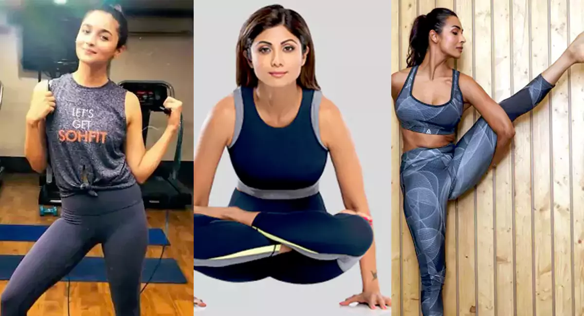 Bollywood Actresses Who Practice Yoga Alia Bhatt, Shilpa Shetty and Others