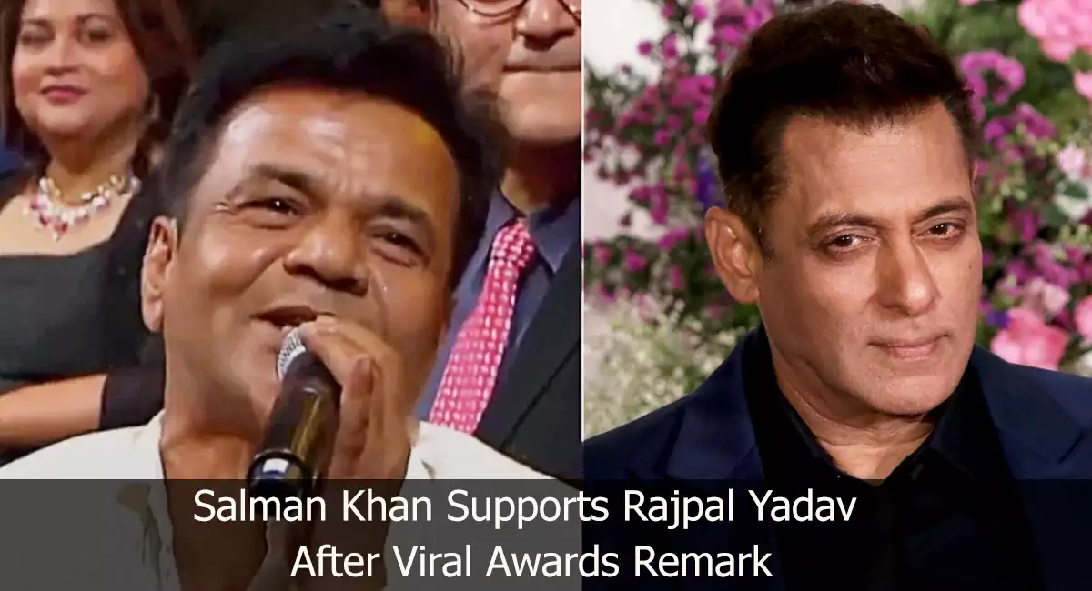 Screen Awards 2026 Salman Khan Backs Rajpal Yadav Amid Online Debate