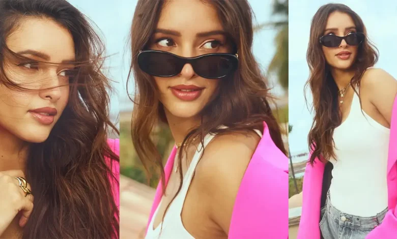 Tripti Dimri Rocks Casual Glam In Pink Blazer & Ripped Denim