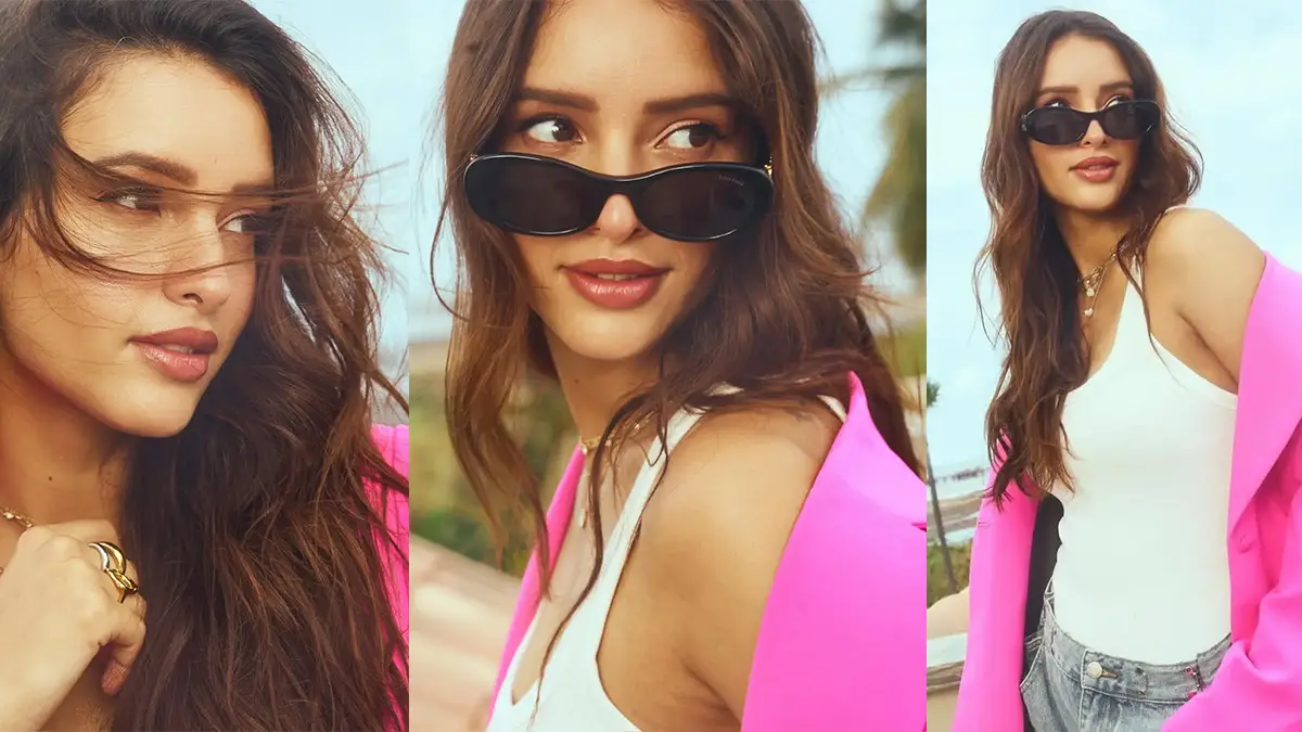Tripti Dimri Rocks Casual Glam In Pink Blazer & Ripped Denim